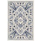 Nourison Home Passion PSN33 1'10" x 2'10" Ivory Grey Bohemian Indoor Rug (Dropshippable)