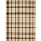 Nourison Home Grafix GRF03 5'3" x 7'3" Cream/Black Rustic Indoor Rug (Dropshippable)