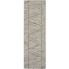 Nourison Home Colorado CLR01 2'3" x 7'6" Grey/White Modern Indoor Rug (Dropshippable)