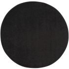 Nourison Home Essentials NRE01 4' x Round Black Outdoor Rug (Dropshippable)