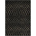 Nourison Home Grafix GRF04 7' x 10' Black Bohemian Indoor Rug (Dropshippable)