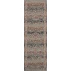 Nourison Home Vintage Kashan VKA01 2' x 6' Grey Vintage Indoor Rug (Dropshippable)