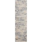 Nourison Home Rustic Textures RUS04 2'2" x 7'6" Beige/Grey Modern Indoor Rug (Dropshippable)