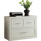 Parker House Catalina 40" Lateral File in Cottage White (GIMS) - OVERSTOCK