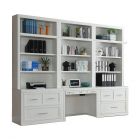 Parker House Catalina 6pc Library Wall Set in White