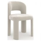 Caracole Classic Overlap Side Chair, Ivory