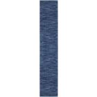 Nourison Home Essentials NRE01 2'2" x 14' Navy Blue Outdoor Rug (Dropshippable)