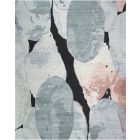 Nourison Home Silk Shadows SHA25 9'9" x 13'9" Blue Pink Modern Indoor Rug