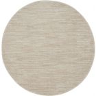 Nourison Home Essentials NRE01 4' x Round Ivory Beige Outdoor Rug (Dropshippable)