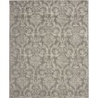 Nourison Home Jubilant JUB09 7'10" x 9'10" Grey Vintage Indoor Rug (Dropshippable)