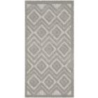 Nourison Home Versatile NRV01 2' x 4' Silver Grey Modern Rug (Dropshippable)