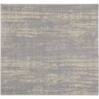 Nourison Home Essentials NRE03 5' x Square Grey/Beige Modern Rug (Dropshippable)
