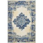 Nourison Home Grafix GRF14 6' x 9' White Vintage Indoor Rug (Dropshippable)