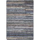 Nourison Home Plateau PAE01 2' x 3' Blue Modern Indoor Rug (Dropshippable)