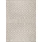 Nourison Home Positano POS02 9' x 12' Light Grey Modern Rug (Dropshippable)