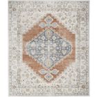 Nourison Home Astra Machine Washable ASW11 7'10" x 10' Grey Multicolor Rectangle Vintage Indoor Rug