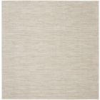 Nourison Home Essentials NRE01 5' x Square Ivory Beige Outdoor Rug (Dropshippable)