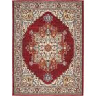 Nourison Home Majestic MST05 8'6" x 11'6" Red Traditional Indoor Rug
