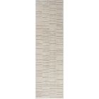 Nourison Home Andes AND02 2'2" x 7'6 Ivory Grey Runner Scandinavian Indoor Rug (Dropshippable)