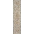 Nourison Home Sahar SHR01 2'3" x 10'2" Blue Vintage Indoor Rug (Dropshippable)