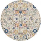 Nourison Home Passion PSN01 8' x Round Ivory/Multi Bohemian Indoor Rug
