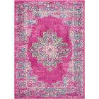 Nourison Home Passion PSN03 3'9" x 5'9" Fuchsia Bohemian Indoor Rug (Dropshippable)