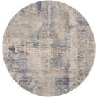 Nourison Home Rustic Textures RUS05 7'10" x Round Beige/Grey Modern Indoor Rug (Dropshippable)