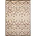 Nourison Home Aloha ALH14 5'3" x 7'5" Cream Rectangle Bohemian Indoor Rug (Dropshippable)