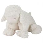 Nourison Home Plush Lines Foldable Lamb Stuffed Animal 18" x 22" Ivory Indoor Throw Pillow