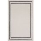 Nourison Home Essentials NRE02 2' x 4' Ivory/Black Contemporary Rug (Dropshippable)