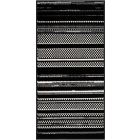 Nourison Home Grafix GRF41 2' x 4' Black White Modern Indoor Rug (Dropshippable)