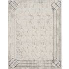 Nourison Home Glitz GLZ03 7'10" x 9'10" Ivory/Taupe Modern Indoor Rug