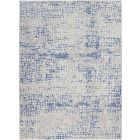 Nourison Home Whimsicle WHS07 5' x 7' Grey Blue Modern Indoor Rug (Dropshippable)