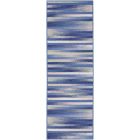 Nourison Home Whimsicle WHS12 2' x 8' Blue Multicolor Modern Indoor Rug (Dropshippable)