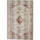Nourison Home Vintage Kashan VKA08 5'3" x 7'10" Ivory Red Vintage Indoor Rug (Dropshippable)