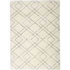 Nourison Home Dreamy Shag DRS07 5'3" x 7'3" Ivory Shag Indoor Rug (Dropshippable)