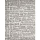 Nourison Home Luna LUN02 7'9" x 9'9" Grey Silver Modern Indoor Rug (Dropshippable)