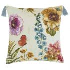 Nourison Home Sofia Floral Garden 18" x 18" Multicolor Indoor Throw Pillow