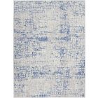 Nourison Home Whimsicle WHS07 4' x 6' Grey Blue Modern Indoor Rug (Dropshippable)
