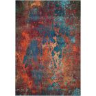 Nourison Home Celestial CES08 3'11" x 5'11" Atlantic Modern Indoor Rug (Dropshippable)