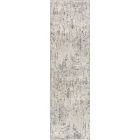 Nourison Home Quarry QUA01 2'2" x 7'6 Ivory Blue Grey Modern Indoor Rug (Dropshippable)