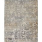 Nourison Home Solace SLA01 8' x 10' Grey/Beige Modern Indoor Rug (Dropshippable)