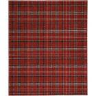 Nourison Home Grafix GRF03 7'10" x 9'10" Red Rustic Indoor Rug (Dropshippable)