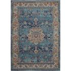 Nourison Home Vintage Kashan VKA01 4' x 6' Blue Vintage Indoor Rug (Dropshippable)
