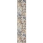 Nourison Home Astra Machine Washable ASW07 2'2" x 12' Multicolor Runner Modern Indoor Rug