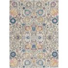 Nourison Home Passion PSN01 3'9" x 5'9" Ivory/Multi Bohemian Indoor Rug (Dropshippable)