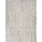 Nourison Home Modern Comfort MNC03 7'10" x 9'10" Ivory Black Scandinavian Indoor Rug (Dropshippable)