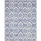 Nourison Home Whimsicle WHS01 7' x 10' Ivory Navy Farmhouse Indoor Rug (Dropshippable)