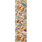 Nourison Home Allur ALR09 2'3" x 7'6" Ivory Multicolor Runner Bohemian Indoor Rug