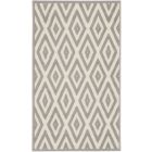 Nourison Home Grafix GRF18 2' x 4' White/Grey Modern Indoor Rug (Dropshippable)